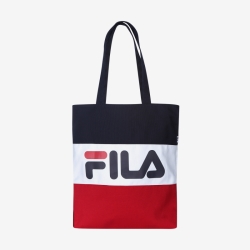 Fila Color-blocking - Miesten Eco-pussi - TummanPunainen | FI-65145